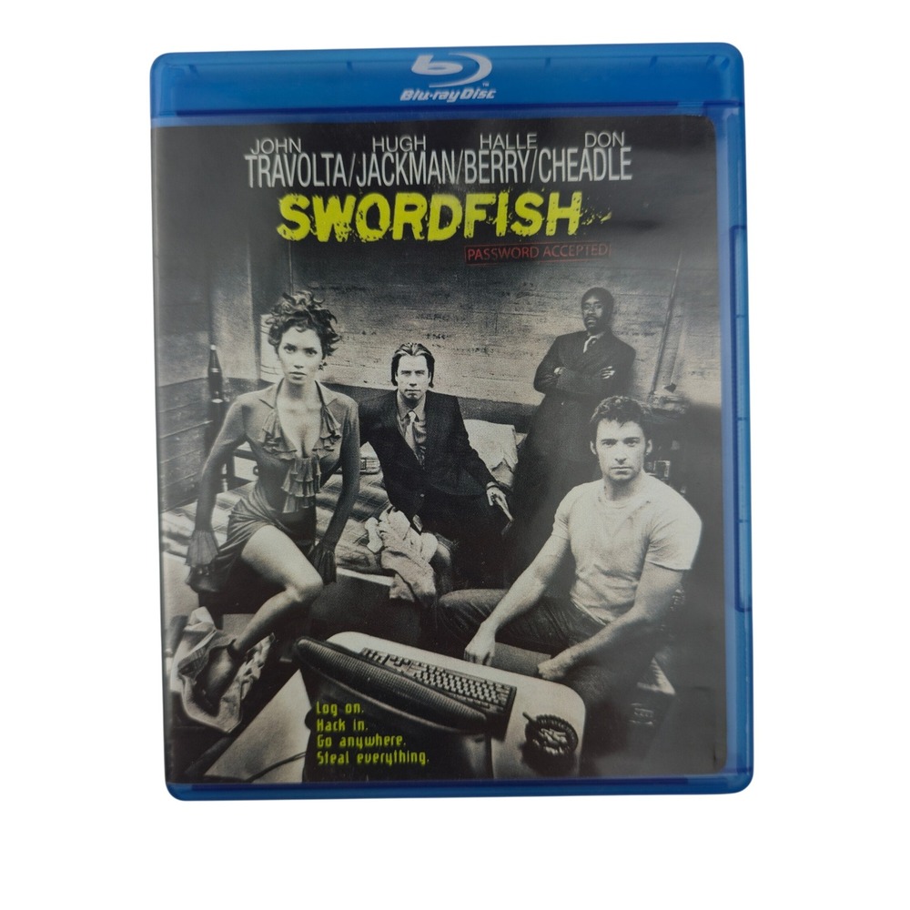 Swordfish Blu-ray Movie Action Thriller Y2K